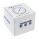 Thermomanometer "CTM", axial, DK 80 mm, 0.6 MPa, external thread 1/4 ", 120 ° C