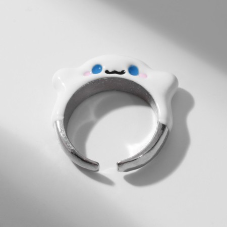 Ring "Montrustrik" Lovely eyes white in silver, dimensionless-1