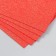 Foamiran "red orange shine" 2 mm format A4 set 5 sheets