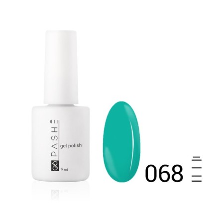 Color gel polish PASHE, No. 068 Pavin feather, 9 ml