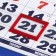 Quarterly calendar, trio "Gossimvol - 1" 2025, 69 x 31 cm