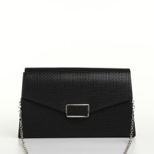 Female bag on a magnet, black color