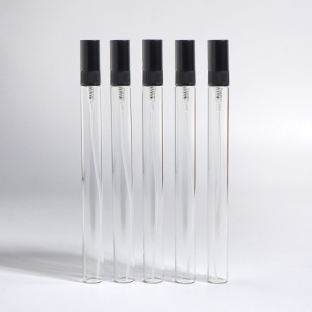 A bottle for storage, with a spray, 15 ml, packing - 5 pcs, black color-4