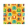 Organizer in a bath on suction cups “Bright elephants”, for storing toys and little things, size 33x39 cm