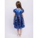 Dress "Flora", height 110 cm, blue color