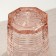 Low glass glass "Dallas", 300 ml, pink color