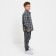 A shirt for a boy in a cage KAFTAN, p. 32 (110-116 cm)
