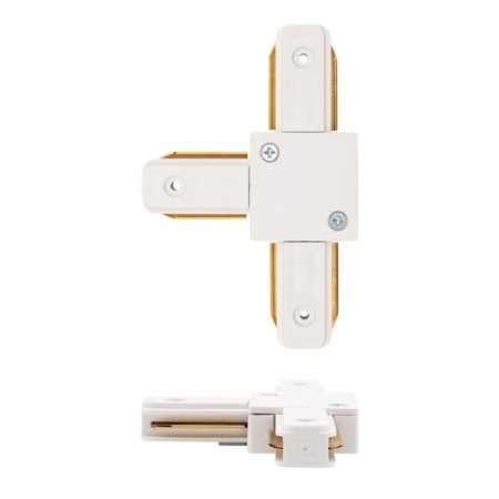Connector for single-phase t-shaped white rexant-1