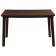 Rectangular table, 1200 x 850 x 750 mm, brown color