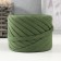 Knitted yarn set No. 12.4x30 m, width 7-9 mm, 100 g (gray-blue, jeans, olive, olive light)