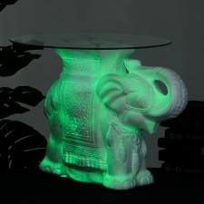 Claus - Luminous Elephant table 58x28x50cm