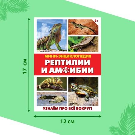 Mini-encyclopedia "World of Animals", 8 pcs. 20 p.-2