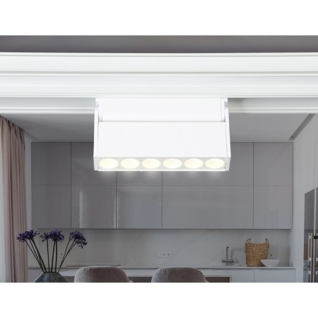 LED LED swivel for the tire pipeline Magnetic Ambrella Track System GL4038, 6W, LED, Color White-4