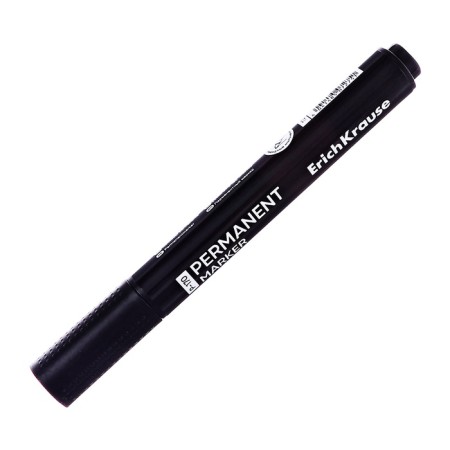 Permanent Erichkrause P-170, 2.0 mm permanent, alcohol-based ink, black-5