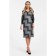Women's dress, size 44, black color, silver