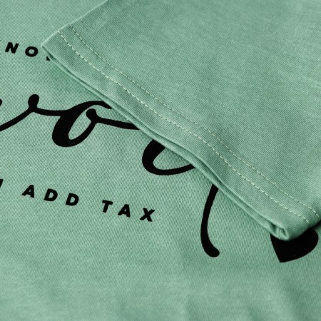 Women's T -shirt "World", green color, size 50-2