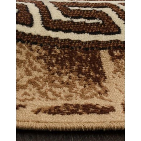 Oval carpet Laguna D201, size 180x250 cm, color Beige-3