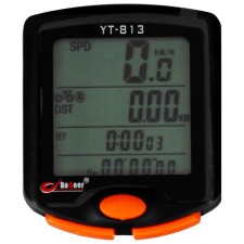 Cycling -computer wired, black/orange color