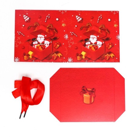 Self -charged box "Santa Claus in the box" 15 x 15 x 15 cm-4