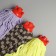 Nozzle for a mop ribbon shade, microfiber, 200 g, mix color