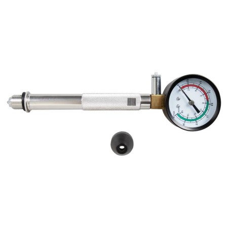 Kraft KT831014, 16 atm compressometer, threaded, for gasoline engines