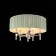 Suspension lamp ST LUCE. SL1121.103.05. Oleo. 5x40 watts, E14, 58x58x44.5 cm, Nickel color
