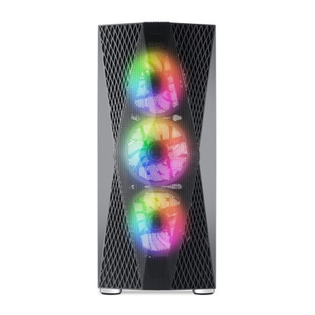 The GMNG OGC-G200 case is black without BP E-Atx 2x120mm 2xusb2.0 1xusb3.0 Audio Bott PSU-7