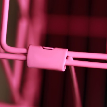 A cell with a dog for dogs, 130 x 60 x 70 cm, pink-8