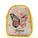 Children's backpack 20*9*22.5, lightning departure, butterfly, yellow