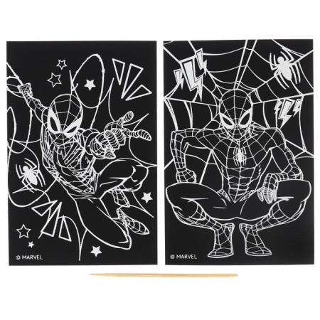 Engraving with a rainbow base, 10*15 cm "Spider-Man"-4