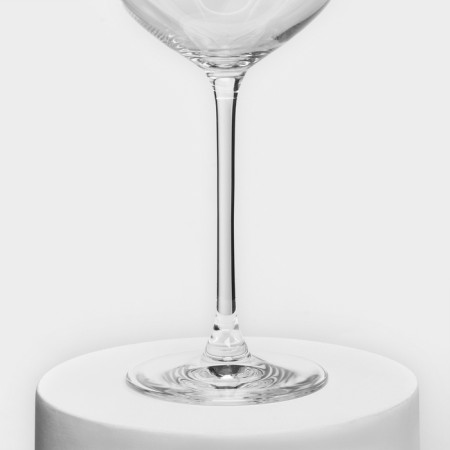 A set of macaron wine glasses, 600 ml, crystal glass, 6 pcs-3