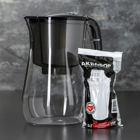 Aquaphor-Provence filter-kuvshin, 4.2 l, black color