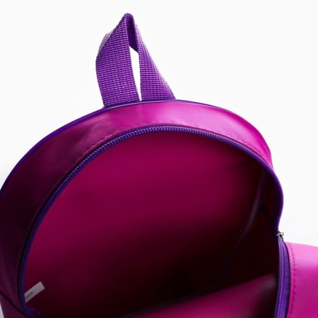 Baby backpack for a girl "Kitty in a hat", 24x28x8.5 cm-3