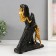 Souvenir Polystone "Scalolas" gold 22.7x8.8x26.2 cm