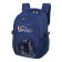 Youth backpack 40 x 28 x 14 cm, ergonomic back, Monkking, W201 Blue