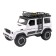Friction Funky Toys machine "Racing on off -road. SUV ", opening doors, with light and sound, 23 cm, white color