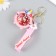 Trick Rubber "S only Room" with bracelet and carbine, pink 4x6x7.4 cm