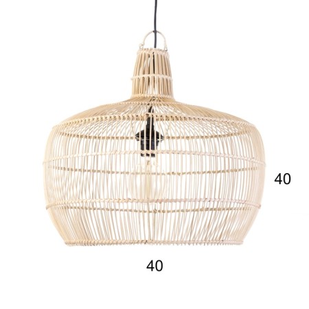 Ceiling Lamp from the rattan "Nico", 1 × 120 W, E27, 50 × 50 × 45 cm-3