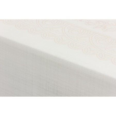 Glass "openwork" Imperial, 140 x 200 cm, beige color-4
