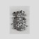 Rhinestones in assortment (nab 50pcs price for nab) plastic silver au
