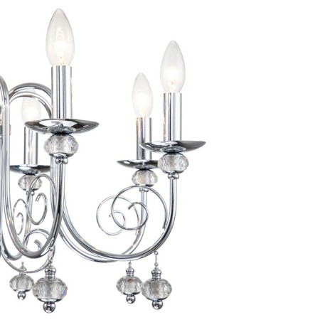 Suspended lamp 8x40W E14, size 68.5x68.5x58/105 cm-2