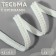 Weeks are decorative, with beads, 13 mm, 4.5 ± 0.5 m, white color