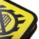 Penal 1 section 115 x 190 mm, Hatber "Attention! Gamer!", Laminated cardboard, yellow npn_43024