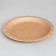 Disposable plate "craft" with board, cardboard, 18 cm