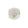 ValTec plug, 1/2 ", internal thread, with an ear for sealing, nickel -plated brass