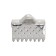 Build for the tape (set of 20 pcs.), Color silver, 10 mm