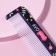 Avocado comb, with a pen, curly, 14.7 × 3.7, multi -colored