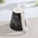 Porcelain share mug "Machine", 310 ml, black color
