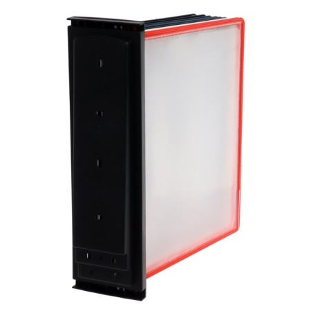 Demosystem wall -mounted on 10 A4 panels, Brauberg "Solid", black-7