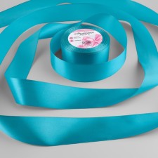 Satin tape, 40 mm × 23 ± 1 m, color sea wave No. 47